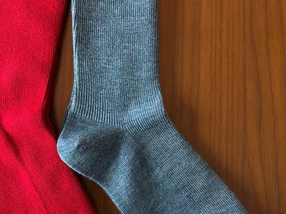 Japanese-made four-season everyday socks (silk x wool)