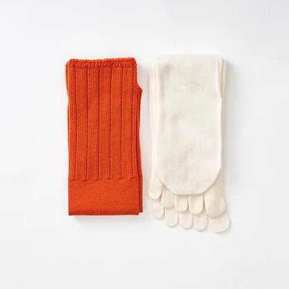 Japanese-made 4-layer cold-proof socks (silk x wool)