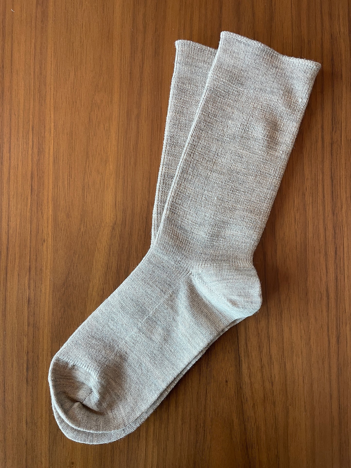 Japanese-made four-season everyday socks (silk x wool)