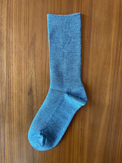 Japanese-made four-season everyday socks (silk x wool)